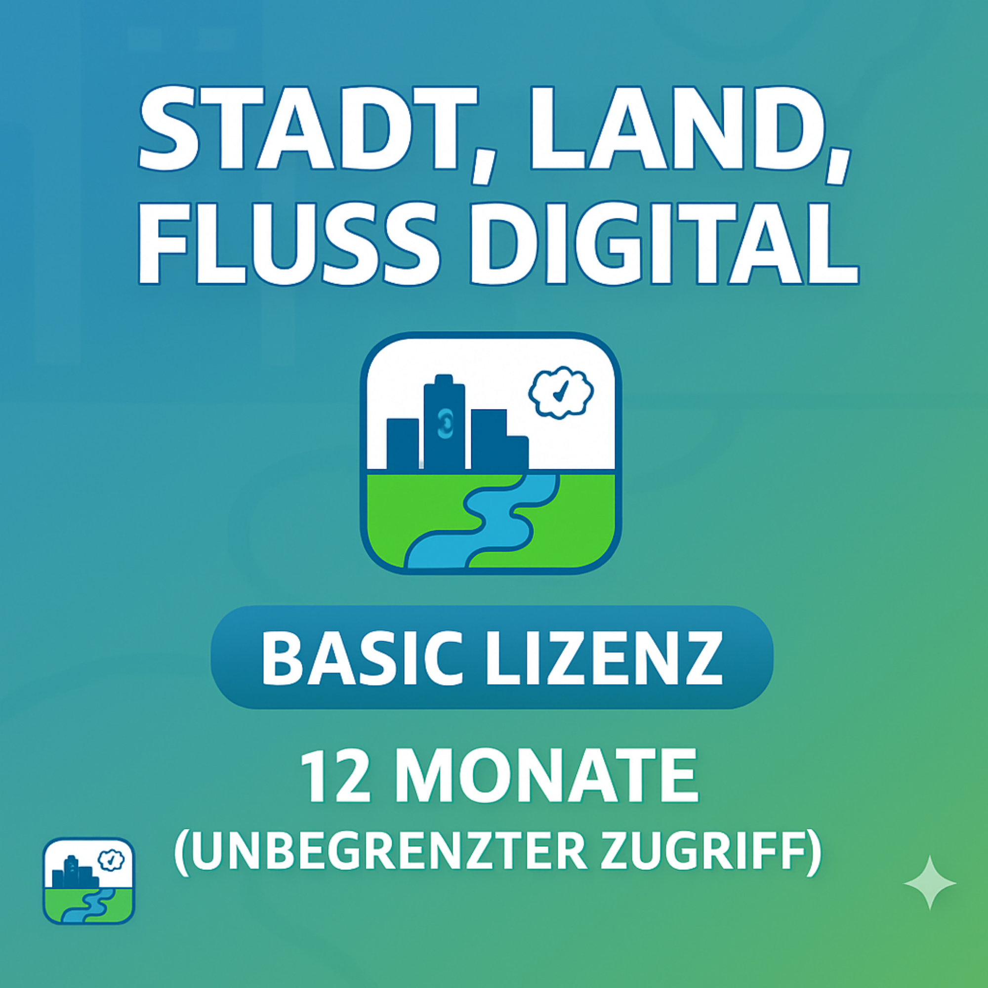 12 Monats Stadt Land Spiel - Basic Version